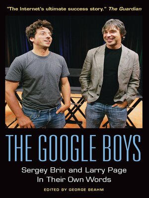 cover image of The Google Boys
